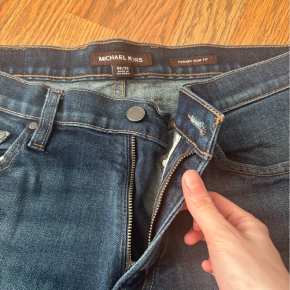 Men's Blue Jeans - Picture 3 of 4